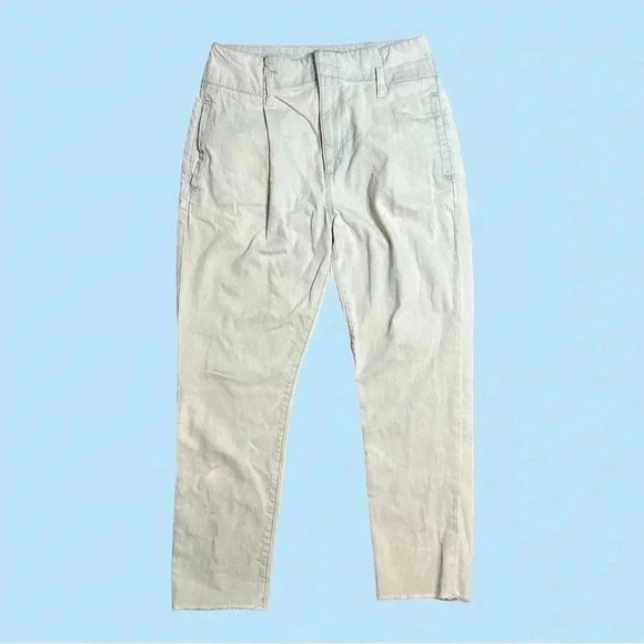 DL1961 Susie Paper Bag High Rise Tapered Pants Size 27 - Picture 2 of 11